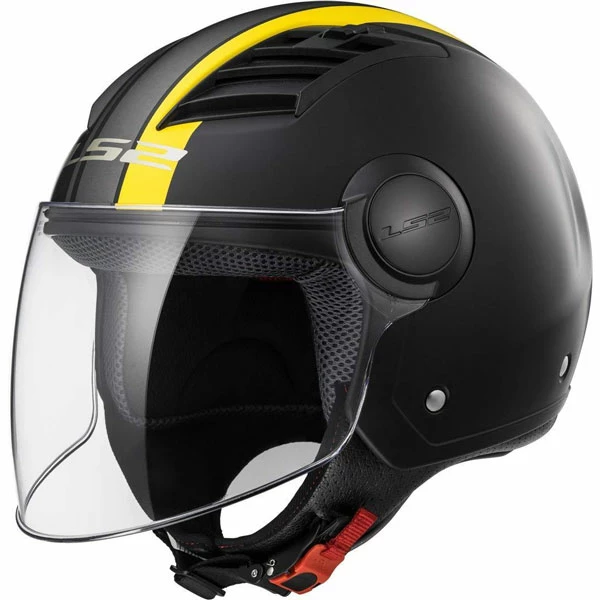 Deals 🎉 Plastic Ls2 Airflow L Of562 Metropolis Matt Black/yellow 👍
