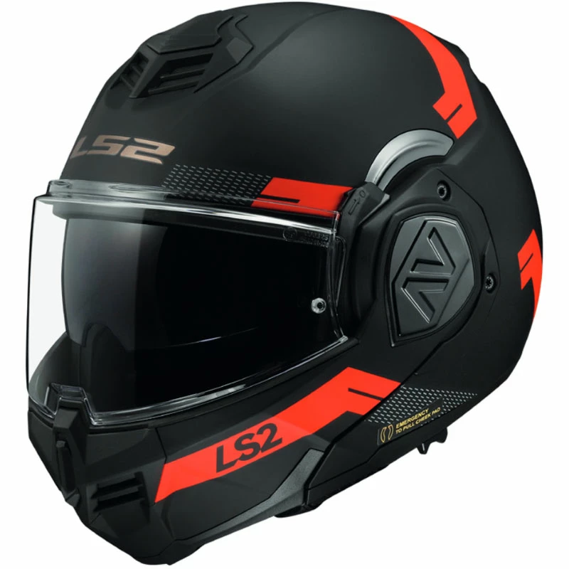 Best deal 😉 Plastic Ls2 Ff906 Advant Bend Helmet Black Matt Red 🔥