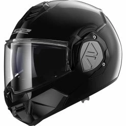 New 🎉 Plastic Ls2 Ff906 Advant Solid Modular Helmet Black 🥰