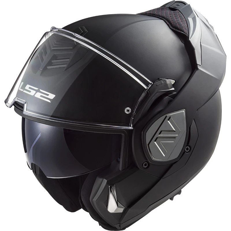 Cheapest ⭐ Plastic Ls2 Ff906 Advant Solid Modular Helmet Black Matt ⌛