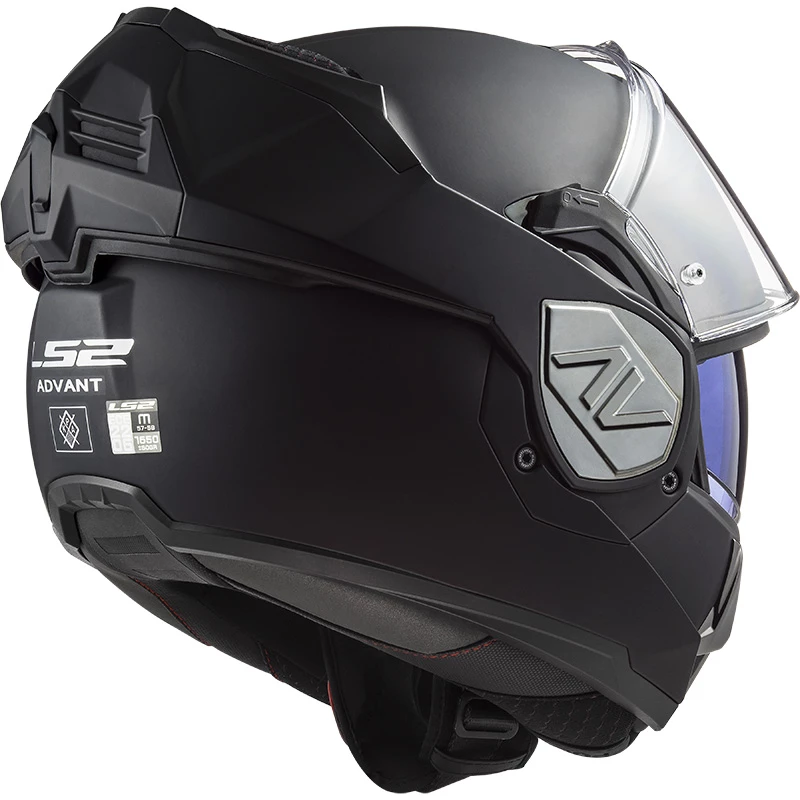 Cheapest ⭐ Plastic Ls2 Ff906 Advant Solid Modular Helmet Black Matt ⌛ - Image 4