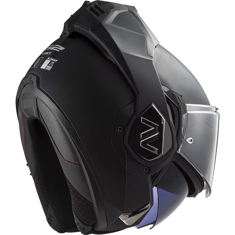 Cheapest ⭐ Plastic Ls2 Ff906 Advant Solid Modular Helmet Black Matt ⌛ - Image 5