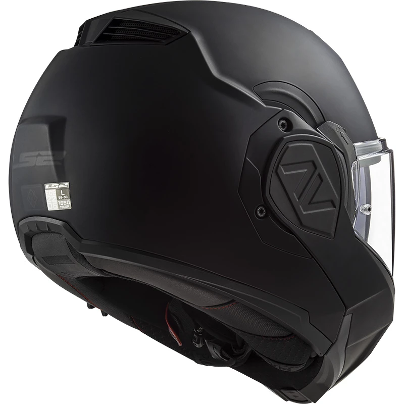 Budget 🎁 Plastic Ls2 Ff906 Advant Noir Modular Helmet Black 🔥 - Image 3