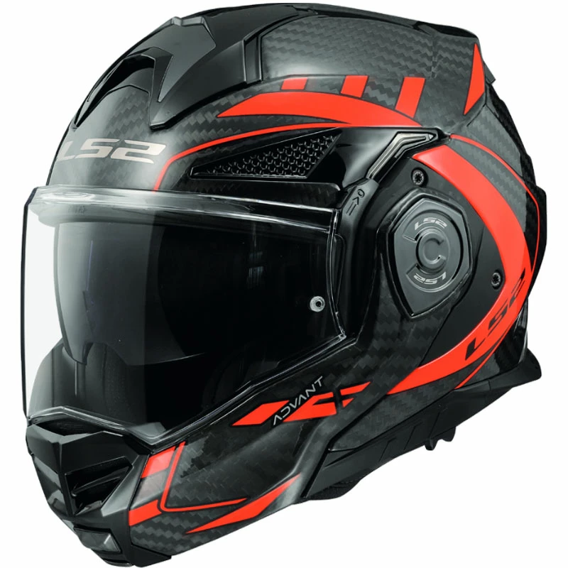 Brand new π₯ Fiber Ls2 Ff901 Advant X Carbon Future Helmet Red π
