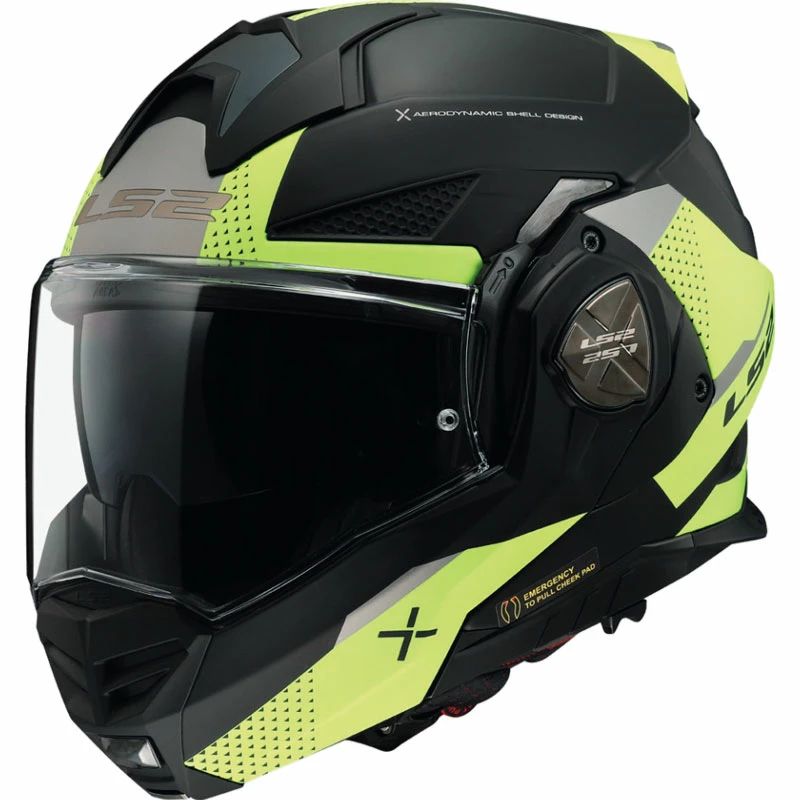 Brand new π Fiber Ls2 Ff901 Advant X Oblivion Helmet Yellow π