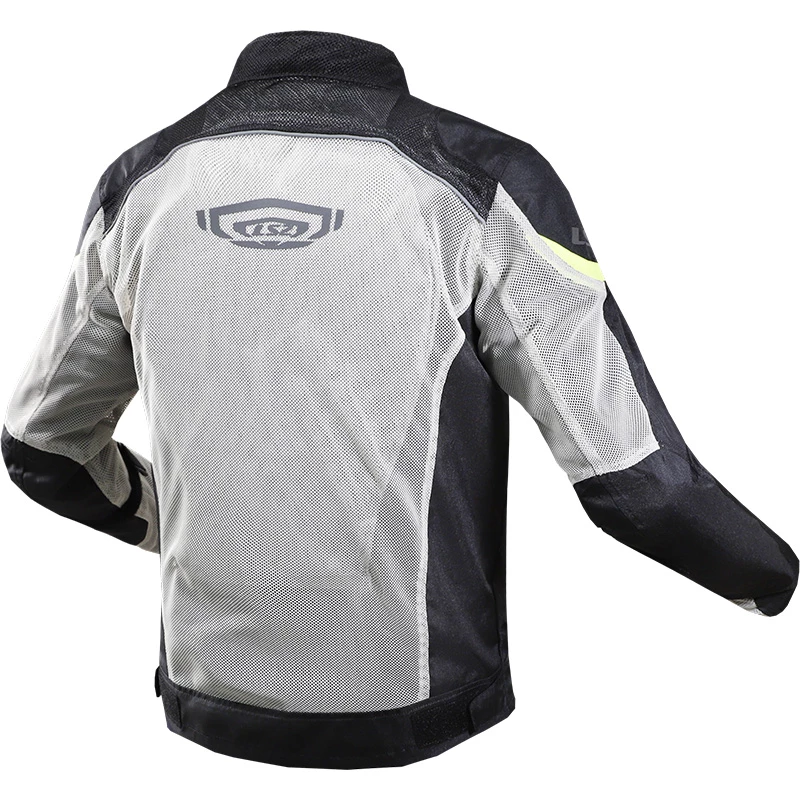 Best Sale โ Ventilated Ls2 Airy Jacket Black Grey Yellow ๐ - Image 2
