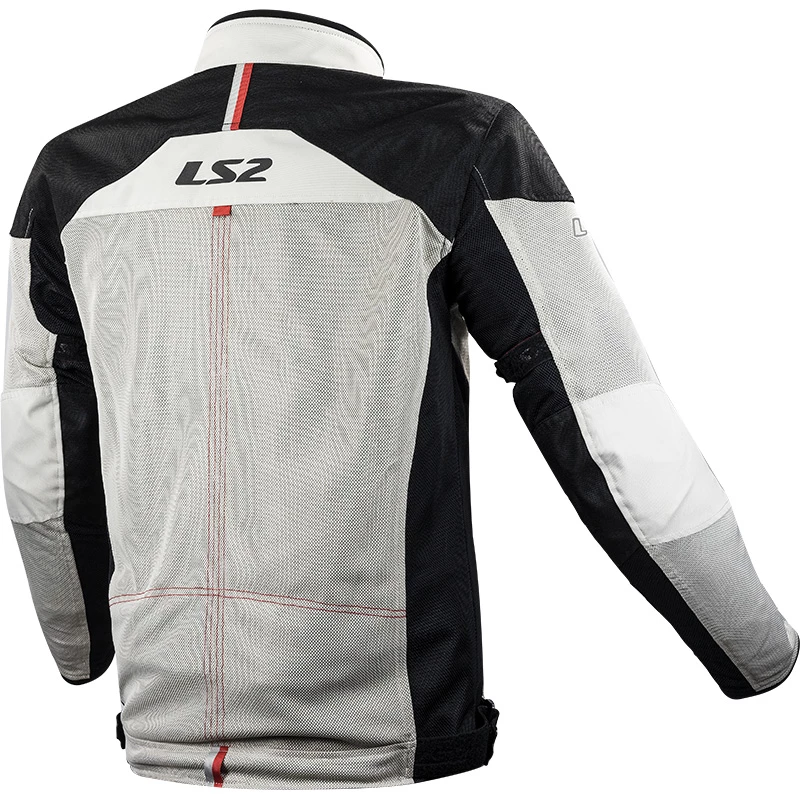Best Sale π Ventilated Ls2 Alba Jacket Light Grey π - Image 2
