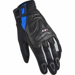 Cheapest 😍 Racing Ls2 All Terrain Lady Gloves Black Blue 🔔