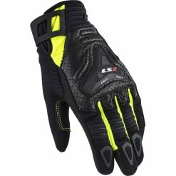 Flash Sale 🤩 Racing Ls2 All Terrain Lady Gloves Black Hv Yellow 🧨