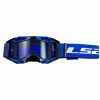 Best deal ⌛ Goggles Ls2 Aura Goggle Black Blue ❤️