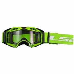 Best deal ⌛ Goggles Ls2 Aura Goggle Black Green 👏