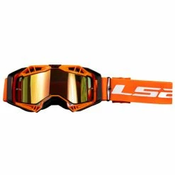 Promo 😉 Goggles Ls2 Aura Pro Goggle Black Orange 🤩