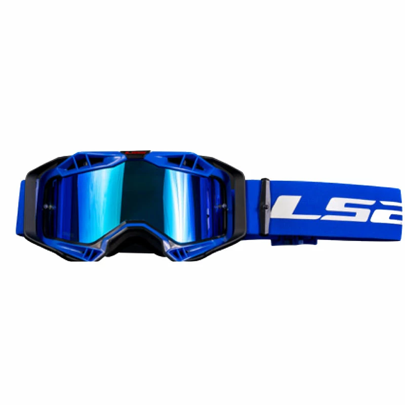 Budget ✨ Goggles Ls2 Aura Pro Goggle Black Blue 🛒