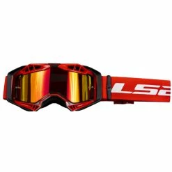 Discount ⌛ Goggles Ls2 Aura Pro Goggle Black Red 🎁