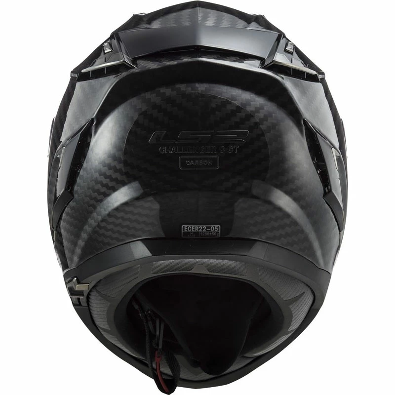Cheap โ Fiber Ls2 Ff327 Challenger Carbon Solid Helmet Black ๐ - Image 3
