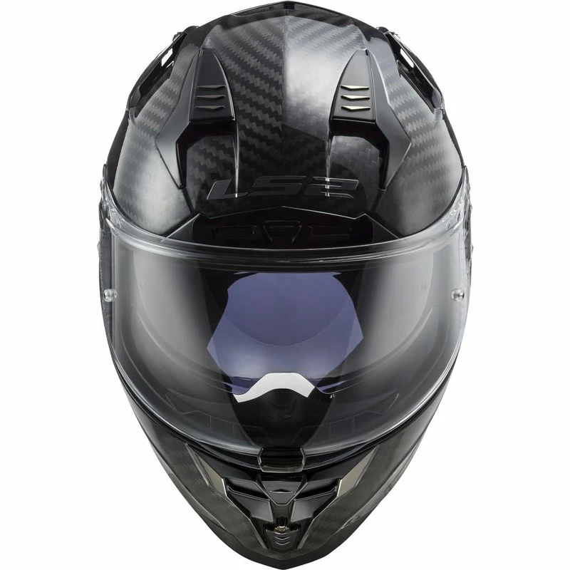 Cheap โ Fiber Ls2 Ff327 Challenger Carbon Solid Helmet Black ๐ - Image 4