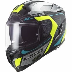 Hot Sale 🧨 Fiber Ls2 Ff327 Challenger Carbon Thorn Helmet Hv Yellow 🎁