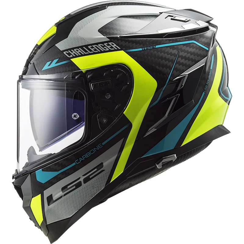 Hot Sale ๐งจ Fiber Ls2 Ff327 Challenger Carbon Thorn Helmet Hv Yellow ๐ - Image 2