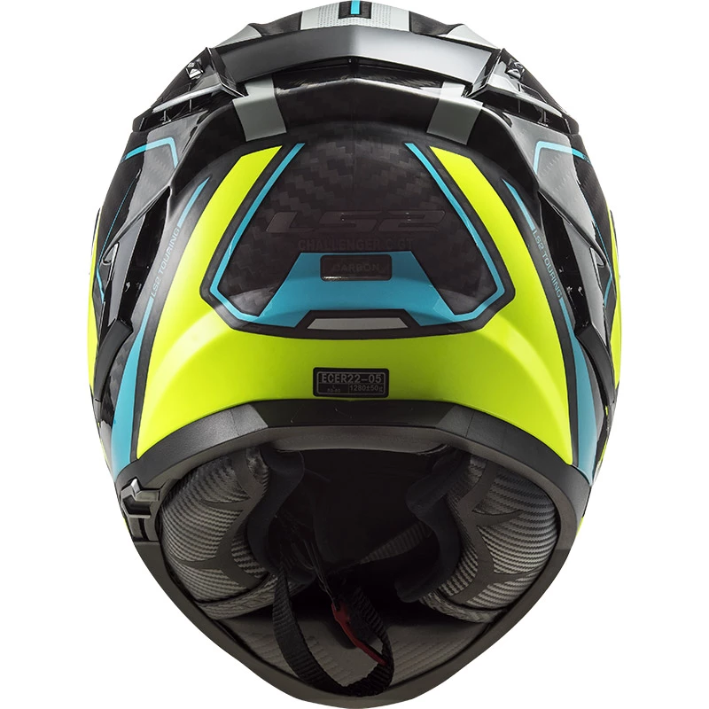 Hot Sale ๐งจ Fiber Ls2 Ff327 Challenger Carbon Thorn Helmet Hv Yellow ๐ - Image 4