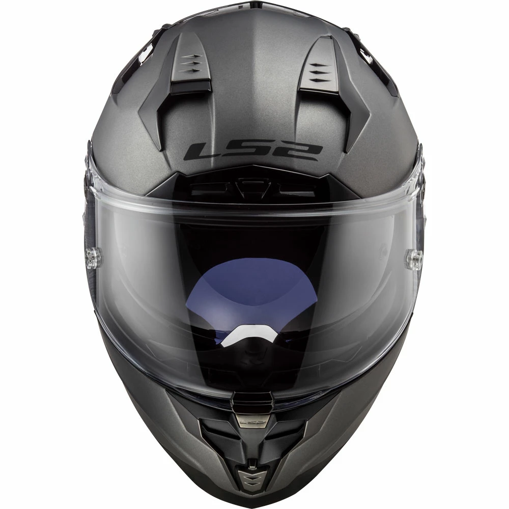 Cheap 🌟 Fiber Ls2 Ff327 Challenger Solid Matt Titanium 💯 - Image 5