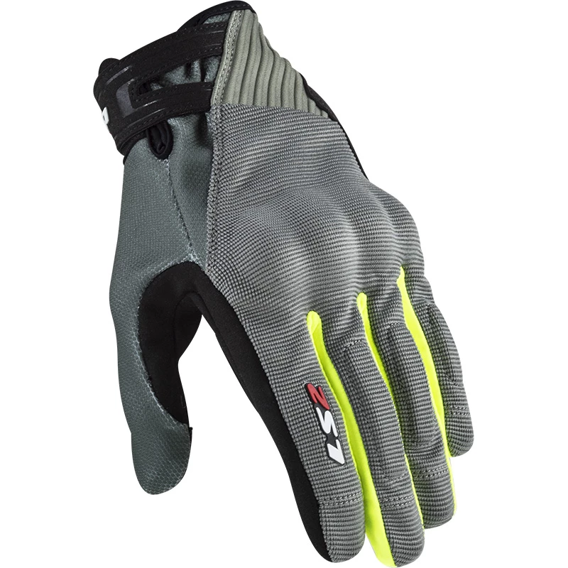 Flash Sale ✔️ Summer Ls2 Dart 2 Gloves Grey Hv Yellow ⌛
