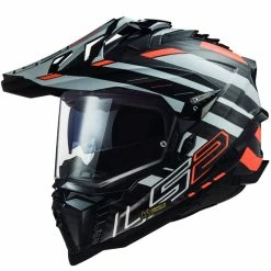 Wholesale 🎁 Crosstourer Ls2 Mx701 Explorer Carbon Edge Helmet Orange ⭐
