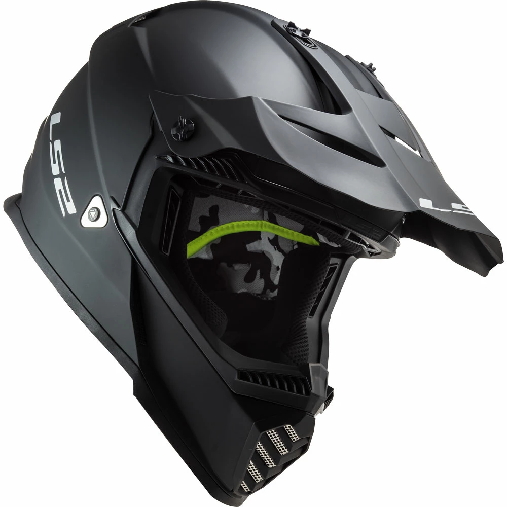 Best deal ⨠Plastic Ls2 Mx437 Fast Evo Solid Matt Black 𧨠- Image 4
