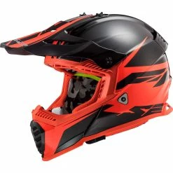 Deals 🔔 Plastic Ls2 Mx437 Fast Evo Roar Matt Black Red 🧨