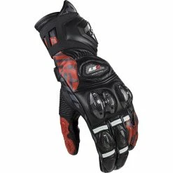 Deals 🔔 Racing Ls2 Feng Gloves Black Red 🌟