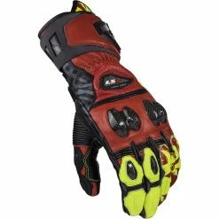 Discount 🔥 Racing Ls2 Feng Gloves Red Hv Yellow 👏