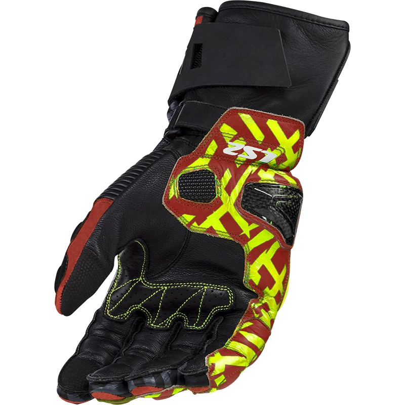 Discount π₯ Racing Ls2 Feng Gloves Red Hv Yellow π 2 Discount π₯ Racing Ls2 Feng Gloves Red Hv Yellow π - Image 2