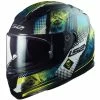 Best deal ❤️ Plastic Ls2 Ff320 Stream Evo Mara Helmet Black Matt Yellow 🔔