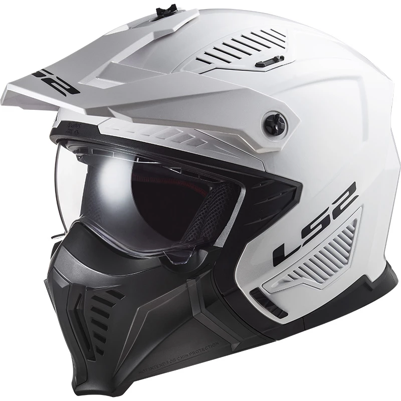 Buy ๐ Removable Chin Ls2 Ff606 Drifter Solid Helmet White ๐