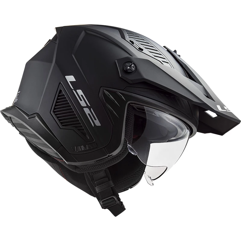 Cheap ๐ Removable Chin Ls2 Ff606 Drifter Solid Helmet Black Matt ๐ - Image 3