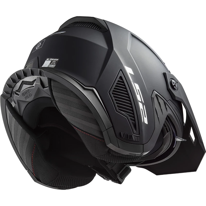 Cheap ๐ Removable Chin Ls2 Ff606 Drifter Solid Helmet Black Matt ๐ - Image 4