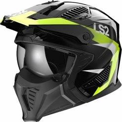 Best reviews of 🔔 Removable Chin Ls2 Ff606 Drifter Triality Helmet Black Yellow 😍