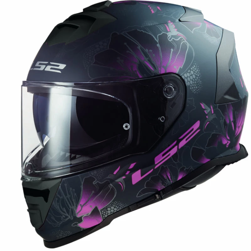 Buy π Plastic Ls2 Ff800 Storm Burst Helmet Black Matt Pink π