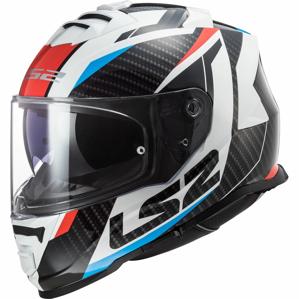 Promo π Plastic Ls2 Ff800 Storm Racer Blue Red π
