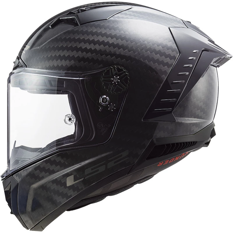 Budget β€οΈ Fiber Ls2 Ff805 Thunder Carbon Solid 06 Helmet Black π - Image 2