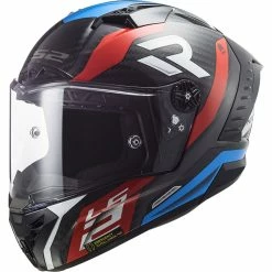 Flash Sale 👍 Fiber Ls2 Ff805 Thunder Carbon Supra 06 Helmet Red Blue ✨