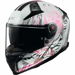 New ⌛ Fiber Ls2 Ff811 Vector 2 Darflo Helmet White Pink 👏