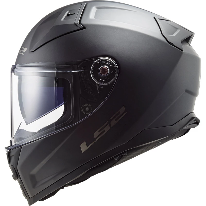 Budget ✨ Fiber Ls2 Ff811 Vector 2 Solid Helmet Black Matt 🔥 - Image 2