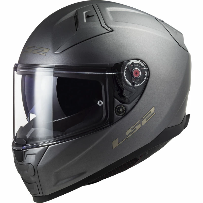 New โญ Fiber Ls2 Ff811 Vector 2 Solid Helmet Matt Titanium ๐