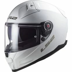 Cheap 🥰 Fiber Ls2 Ff811 Vector 2 Solid Helmet White ❤️