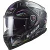 Deals 💯 Fiber Ls2 Ff811 Vector 2 Tropical Helmet Black White ✨