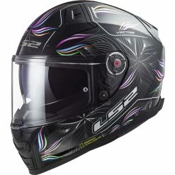 Deals 💯 Fiber Ls2 Ff811 Vector 2 Tropical Helmet Black White ✨
