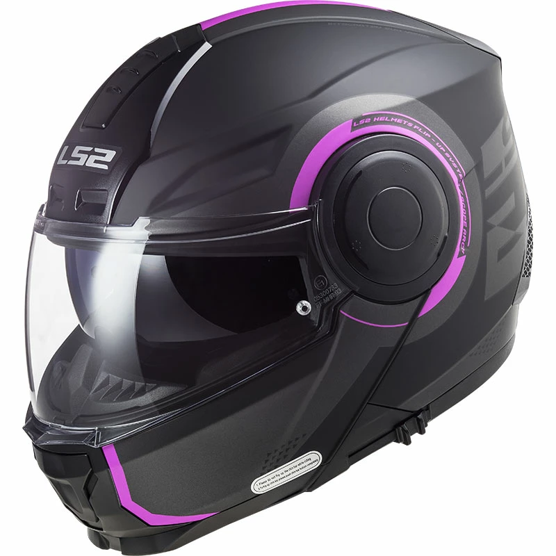 Budget π₯ Plastic Ls2 Ff902 Scope Arch Modular Helmet Black Pink β€οΈ