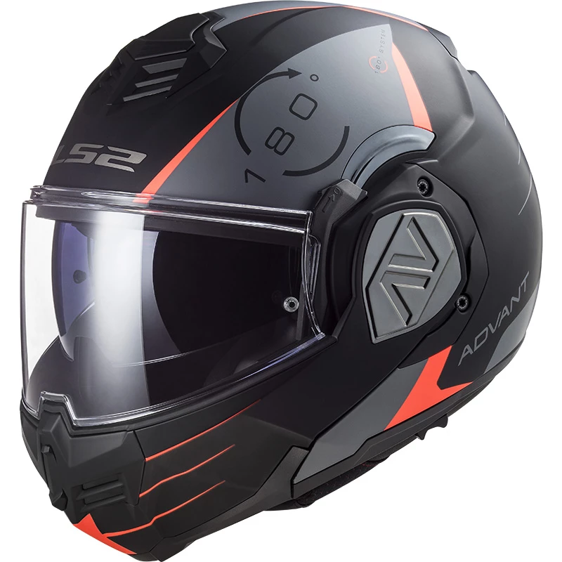 Cheapest ๐ Plastic Ls2 Ff906 Advant Codex Modular Helmet Black Titanium โจ