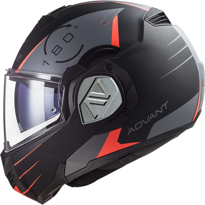 Cheapest ๐ Plastic Ls2 Ff906 Advant Codex Modular Helmet Black Titanium โจ - Image 2