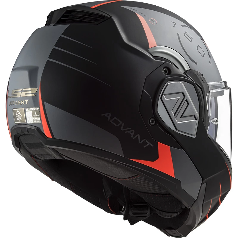 Cheapest ๐ Plastic Ls2 Ff906 Advant Codex Modular Helmet Black Titanium โจ - Image 3